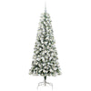 Kunstig sammensatt juletre med LED -stripelys 180 cm PVC