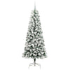 Kunstig sammensatt juletre med LED -stripelys 180 cm PVC