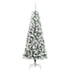 Kunstig sammensatt juletre med LED -stripelys 180 cm PVC