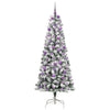 Kunstig sammensatt juletre med LED -stripelys 180 cm PVC