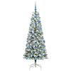 Kunstig sammensatt juletre med LED -stripelys 180 cm PVC