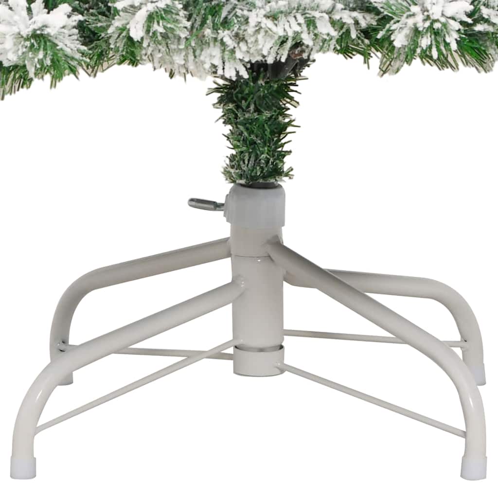 Kunstig sammensatt juletre med LED -stripelys 210 cm PVC