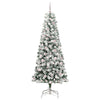 Kunstig sammensatt juletre med LED -stripelys 210 cm PVC