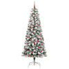 Kunstig sammensatt juletre med LED -stripelys 240 cm PVC