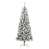 Kunstig sammensatt juletre med LED -stripelys 240 cm PVC