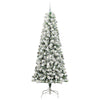 Kunstig sammensatt juletre med LED -stripelys 240 cm PVC