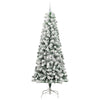 Kunstig sammensatt juletre med LED -stripelys 240 cm PVC