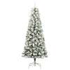 Kunstig sammensatt juletre med LED -stripelys 240 cm PVC