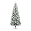 Kunstig sammensatt juletre med LED -stripelys 240 cm PVC
