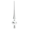 Kunstig sammensatt juletre med LED -stripelys 240 cm PVC