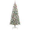 Kunstig sammensatt juletre med LED -stripelys 240 cm PVC