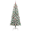 Kunstig sammensatt juletre med LED -stripelys 240 cm PVC