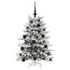 Kunstig sammensatt juletre Hvit 120 cm PE og PVC