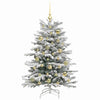 Kunstig sammensatt juletre Hvit 120 cm PE og PVC