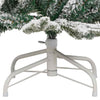 Kunstig sammensatt juletre Hvit 150 cm PE og PVC