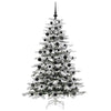 Kunstig sammensatt juletre Hvit 180 cm PE og PVC