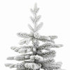 Kunstig sammensatt juletre Hvit 180 cm PE og PVC