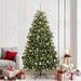 Kunstig juletre med 300 LED grønn 240 cm PVC og metall