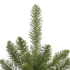 Kunstig juletre med LED -stripelys grønn 240 cm PVC og metall