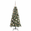 Kunstig juletre grønn 55 x 55 x 120 cm PVC og plast og stål