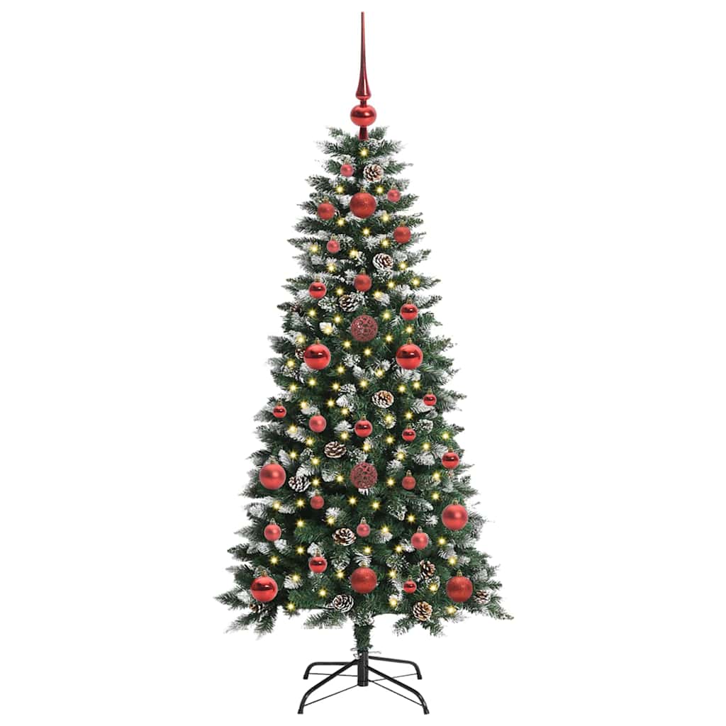 Kunstig juletre grønn 50 x 50 x 120 cm PVC og plast og stål