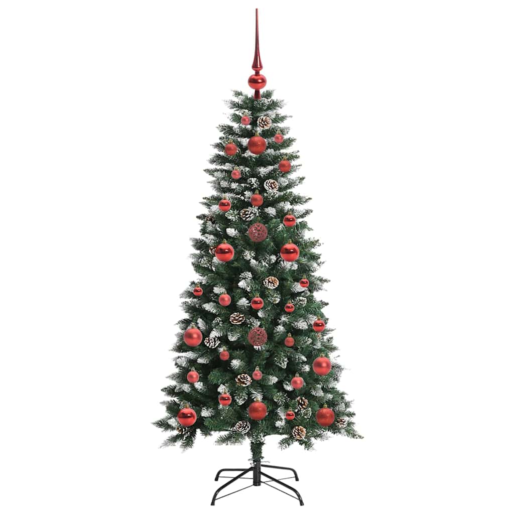 Kunstig juletre grønn 50 x 50 x 120 cm PVC og plast og stål