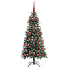Kunstig juletre grønn 50 x 50 x 120 cm PVC og plast og stål