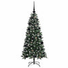 Kunstig juletre grønn 55 x 55 x 120 cm PVC og plast og stål