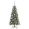 Kunstig juletre grønn 55 x 55 x 120 cm PVC og plast og stål