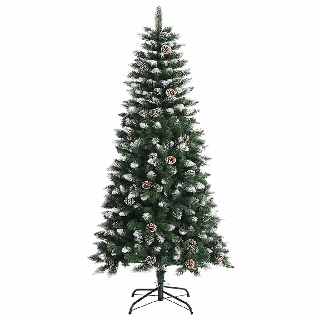 Kunstig juletre grønn 55 x 55 x 120 cm PVC og plast og stål