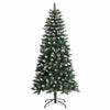Kunstig juletre grønn 55 x 55 x 120 cm PVC og plast og stål