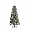 Kunstig juletre grønn 55 x 55 x 120 cm PVC og plast og stål