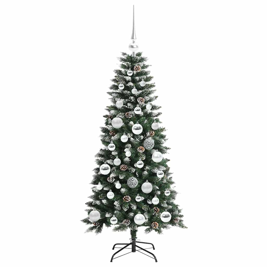 Kunstig juletre grønn 55 x 55 x 120 cm PVC og plast og stål
