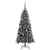 Kunstig juletre grønn 55 x 55 x 120 cm PVC og plast og stål