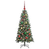 Kunstig juletre grønn 55 x 55 x 120 cm PVC og plast og stål