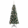 Kunstig juletre grønn 66 x 66 x 150 cm PVC og plast og stål