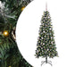 Kunstig juletre med 150 LED grønn 150 cm PVC og plast og stål