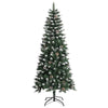 Kunstig juletre grønn 66 x 66 x 150 cm PVC og plast og stål
