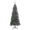 Kunstig juletre grønn 66 x 66 x 150 cm PVC og plast og stål