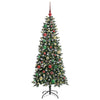 Kunstig juletre grønn 66 x 66 x 150 cm PVC og plast og stål
