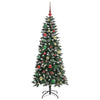 Kunstig juletre grønn 66 x 66 x 150 cm PVC og plast og stål