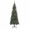Kunstig juletre grønn 86 x 86 x 210 cm PVC og plast og stål