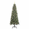 Kunstig juletre grønn 86 x 86 x 210 cm PVC og plast og stål