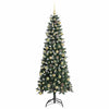 Kunstig juletre grønn 86 x 86 x 210 cm PVC og plast og stål