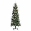 Kunstig juletre grønn 96 x 96 x 240 cm PVC og plast og stål