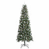 Kunstig juletre grønn 96 x 96 x 240 cm PVC og plast og stål