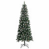 Kunstig juletre grønn 96 x 96 x 240 cm PVC og plast og stål