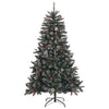 Kunstig juletre grønn 68 x 68 x 120 cm PVC og plast og stål