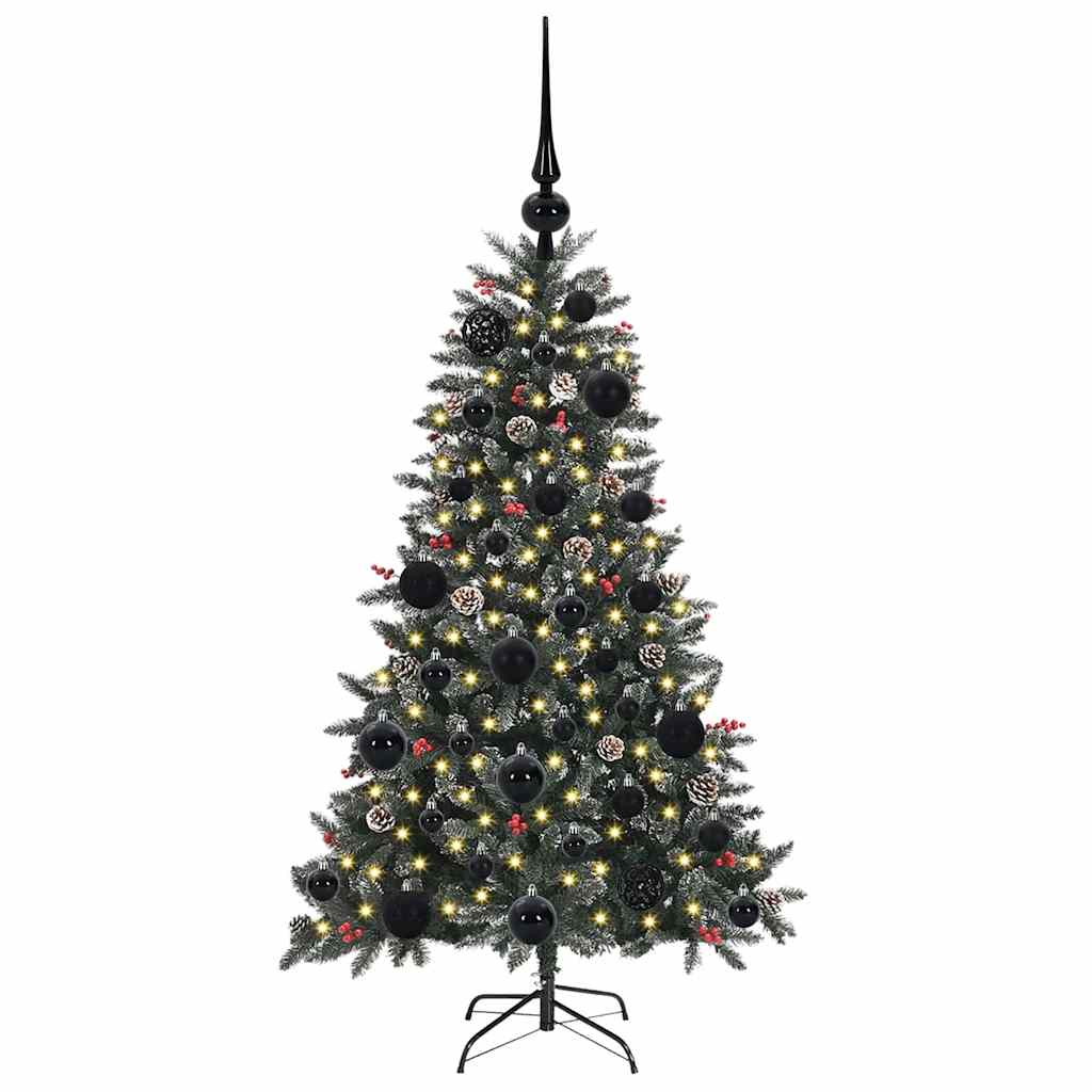 Kunstig juletre grønn 68 x 68 x 120 cm PVC og plast og stål