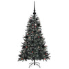 Kunstig juletre grønn 68 x 68 x 120 cm PVC og plast og stål